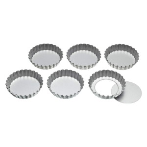 Set od 6 kalupa za mini torte - Kitchen Craft