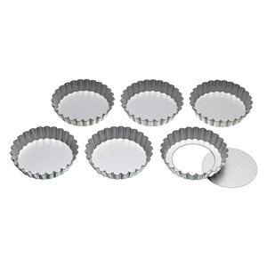 Set of 6 mini-tartlet tins - Kitchen Craft