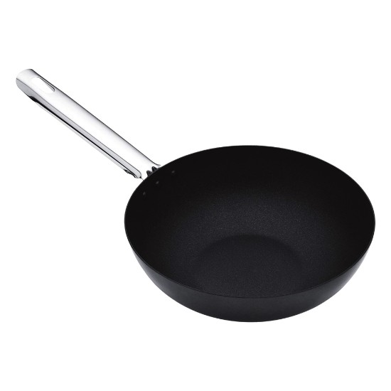 Wok keptuvė, 24 cm, anglinis plienas – „Kitchen Craft“.