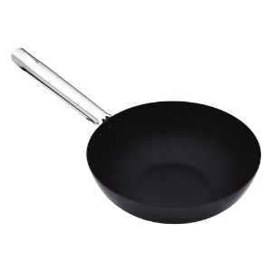 Wok panna, 24 cm, oglekļa tērauds - no Kitchen Craft