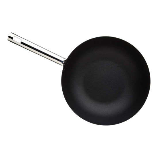 Tigaie wok 24 cm, otel carbon - Kitchen Craft