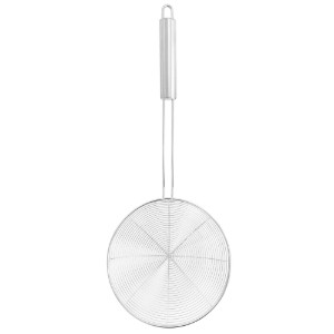 Colador tipo telaraña, acero inoxidable, 18 cm - Zokura