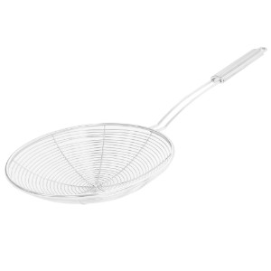 Colador tipo telaraña, acero inoxidable, 18 cm - Zokura