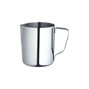 Mug for frothing milk, 350 ml, stainless steel - made by Kitchen Craft