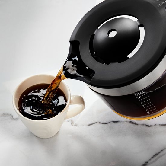 Programovateľný kávovar, 1,7 l, 1100 W, Onyx Black - KitchenAid
