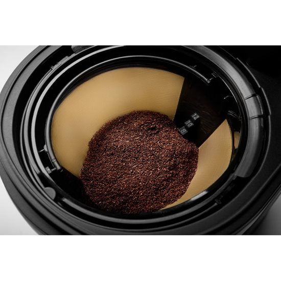 Programuojamas kavos virimo aparatas, 1,7 L, 1100 W, Onyx Black - KitchenAid