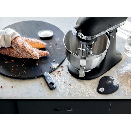 Batidora de pie con cabezal inclinable, 4,8 l, modelo 185, Artisan, Onyx Black - KitchenAid