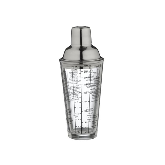 Cocktail shaker "Aperiti", 400 ml magħmul mill-ħġieġ - Grunwerg