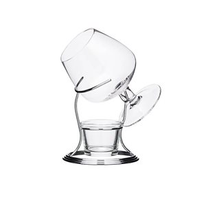 Holder with cognac glass, 350 ml, made from glass - Kitchen Craft