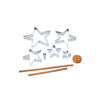 Set of 9 cookie-cutter moulds - by Kitchen Craft