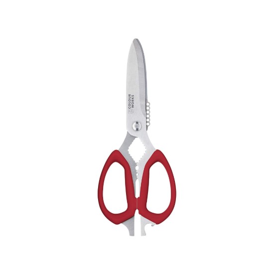 10 in 1 multifunctional scissor, red - by Kitchen Craft