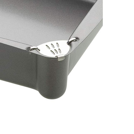 Steak tray, 34 x 23 cm, carbon steel - by Kitchen Craft
