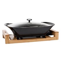 "Pure" multifunctional electric frying pan, 1600 W, Black - Princess brand