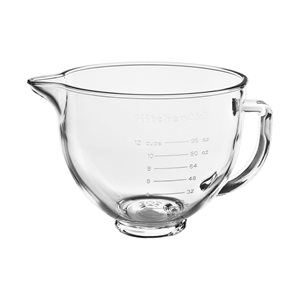 Bowl, made of glass, 4.7L - KitchenAid