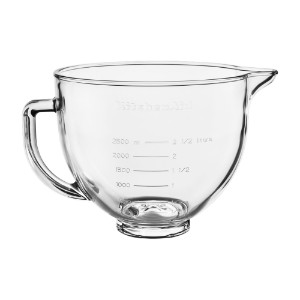 Bowl, made of glass, 4.7L - KitchenAid