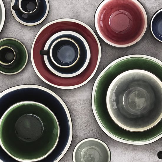  "Origin 2.0" ceramic soup bowl, 19 cm, <<Raspberry>> - Nuova R2S brand
