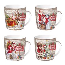 Porcelain mug, 350 ml, "Christmas Time" - Nuova R2S