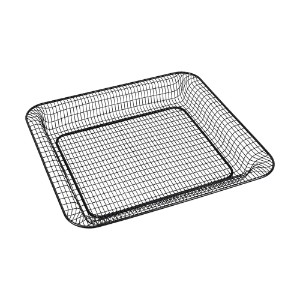 Frying basket, aluminium, 35.4 × 32.5 cm GN 2/3 - AMT Gastroguss