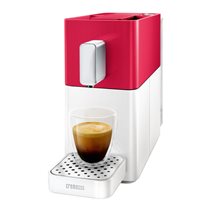 "Easy Heart Red-Shell White" coffee machine - Cremesso