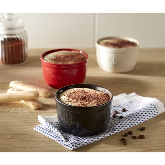 Ramekin bowl, ceramic, 8.8 cm, Burgundy - Emile Henry