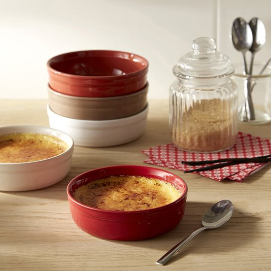 Prato Creme Brulee, cerâmica, 12cm, Burgundy - Emile Henry