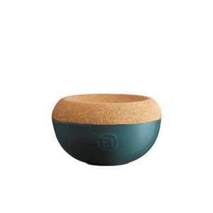 Salt shaker, ceramic, 14.5cm, Blue Flame - Emile Henry