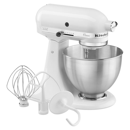 Μίξερ Classic®, 4,3L, χρώμα "White" - KitchenAid