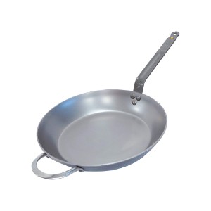 Frying pan, steel, 36cm, "Mineral B" - de Buyer