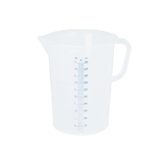 Mug tal-kejl, 5 l - marka "de Buyer".