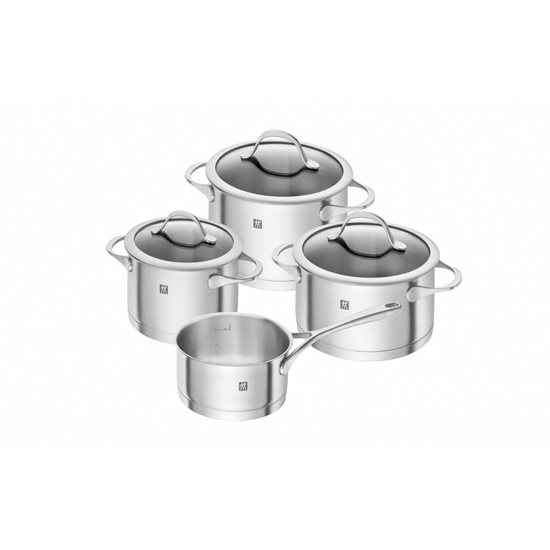 7-piece stainless steel cooking pot set, "Essence" - Zwilling