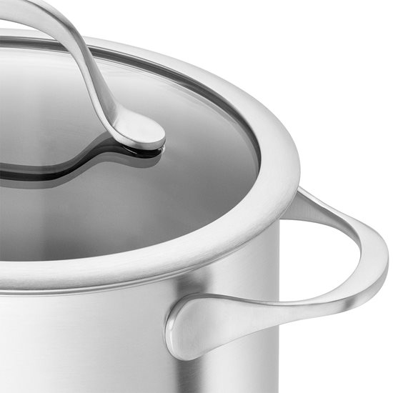 Sett ta 'pot tat-tisjir ta' l-istainless steel ta '7 biċċiet, "Essence" - Zwilling