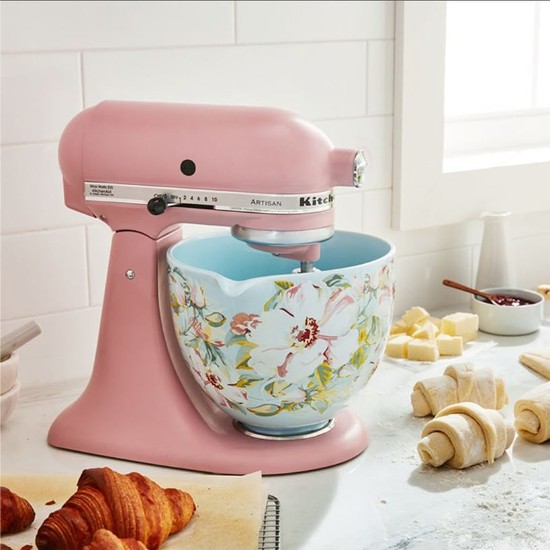 Ciotola in ceramica, 4,7 L, Gardenia Blanc - KitchenAid