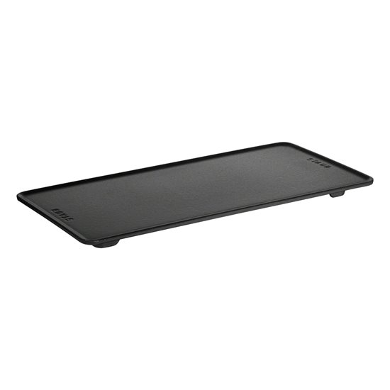 Serving tray, cast iron, 30 x 15 cm, Black - Staub 
