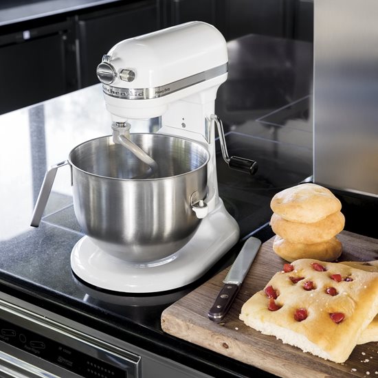 Стационарный миксер с подъемной чашей, 6,9 л, Professional Heavy Duty, White - KitchenAid