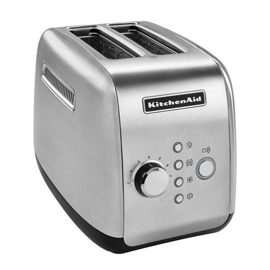 Torradeira de 2 slots, 1100W, cor "Stainless Steel" - marca KitchenAid