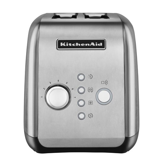2-slot toaster, 1100W, "Stainless Steel" color - KitchenAid brand