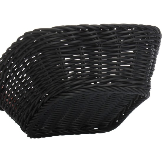 Vierkante mand, polypropyleen, 19 x 19 cm, bruin - Saleen