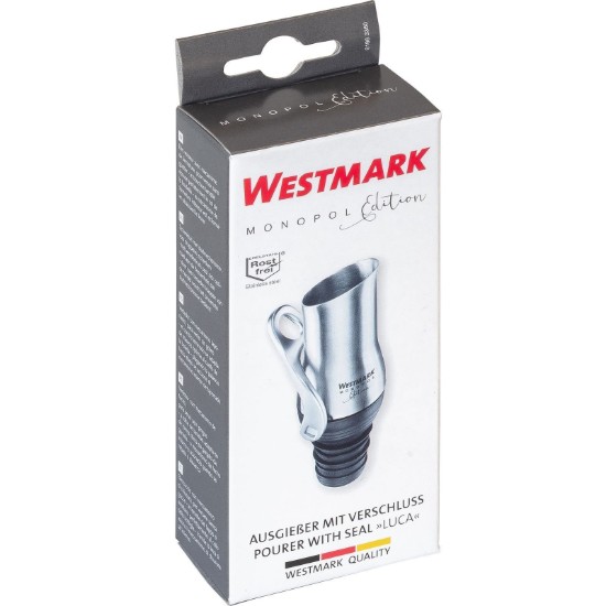 Stainless steel pourer with sealing mechanism "Luca" - Westmark