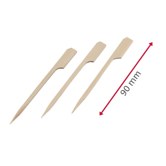 Lot de 100 bâtonnets à brochettes, 9 cm - Westmark