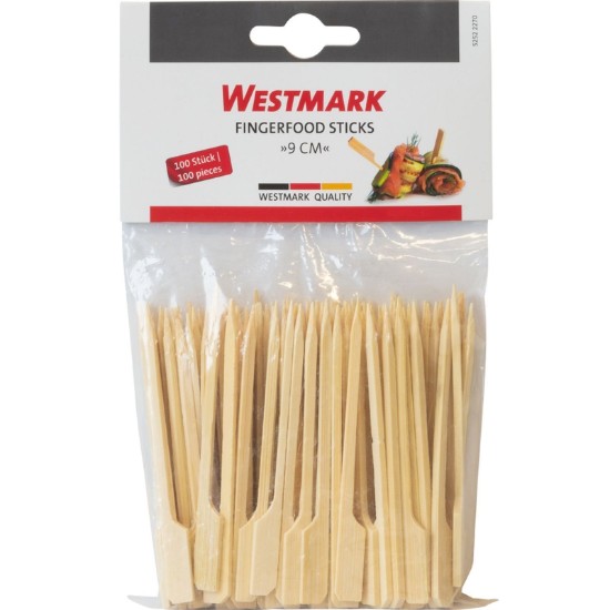 Lot de 100 bâtonnets à brochettes, 9 cm - Westmark