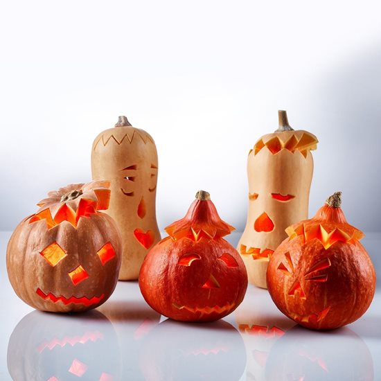 Sraith 4-phíosa "Halloween" le haghaidh snoíodóireacht pumpkins - Westmark