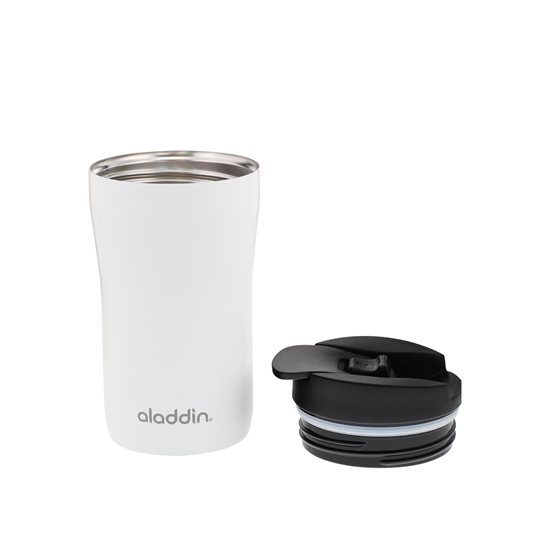 250 ml "Latte Leak-Lock" thermo-insulating mug, White - Aladdin