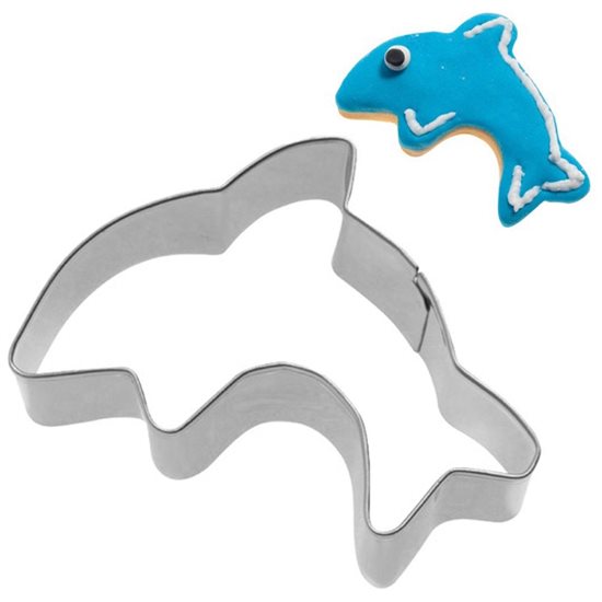 Dolphin-shaped biscuit cutter, 6 cm - Westmark