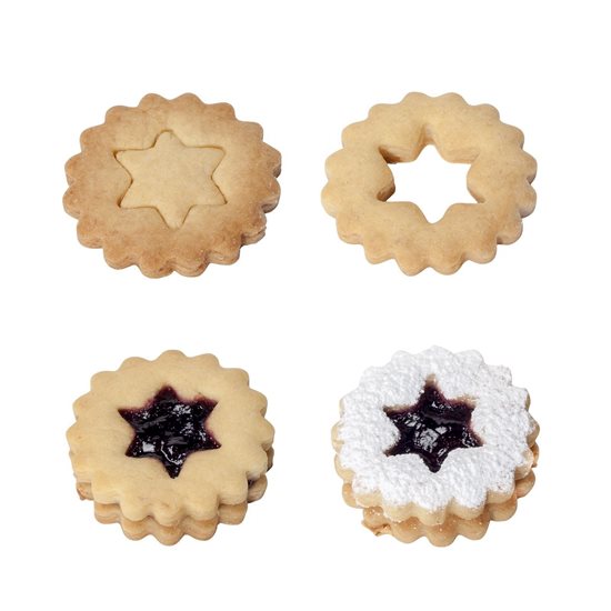 Sternförmige Linzer Keksausstecher, 5 cm - Westmark 