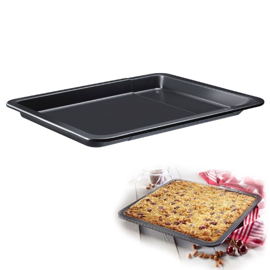 Expandable oven tray, 33 x 33-53 cm, steel - Westmark