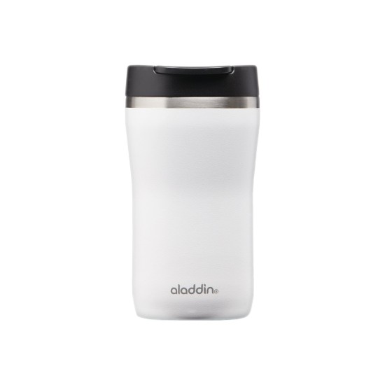 Stainless steel Cafe Thermavac thermo-insulating mug, 250 ml, Snowflake White - Aladdin 