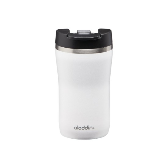 Stainless steel Cafe Thermavac thermo-insulating mug, 250 ml, Snowflake White - Aladdin 