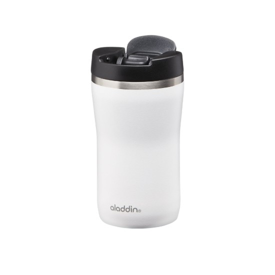 Stainless steel Cafe Thermavac thermo-insulating mug, 250 ml, Snowflake White - Aladdin 