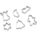 Set di 6 tagliabiscotti, "Christmas"- Westmark