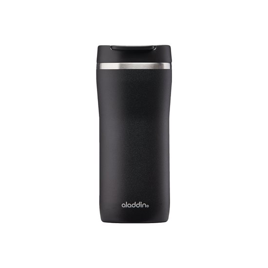 Stainless steel Mocca Thermavac thermo-insulating mug, 350 ml, Lava Black - Aladdin 